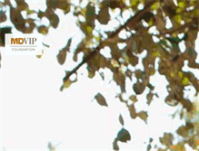 Tablet Screenshot of mdvipfoundation.org